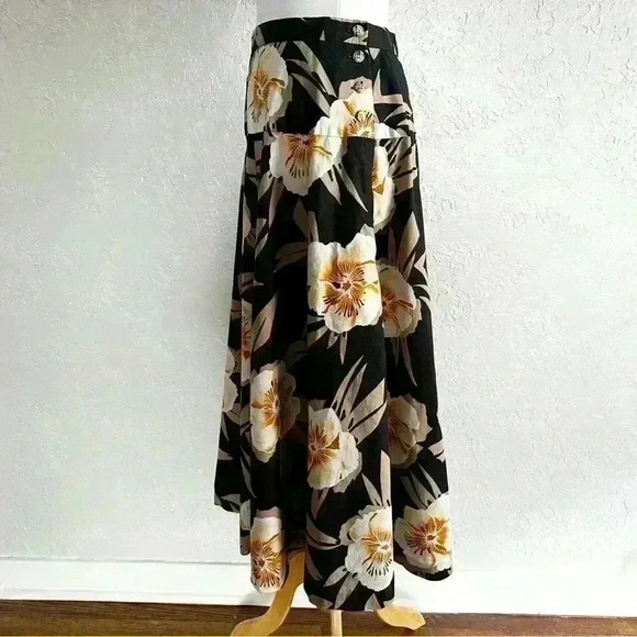 JH Collectibles tropical ankle length skirt - Picture 4 of 10